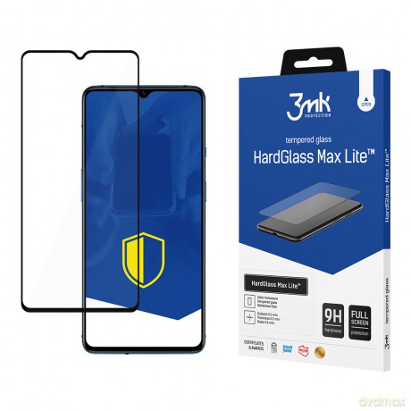 OnePlus 7T Black - 3mk szkło hybrydowe