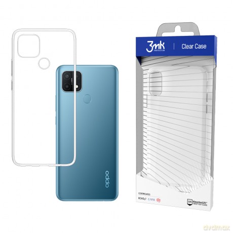 Oppo A15 - 3mk Clear Case