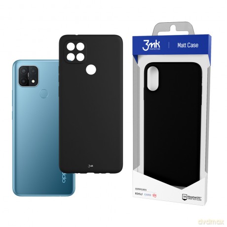 Oppo A15 - 3mk Matt Case black