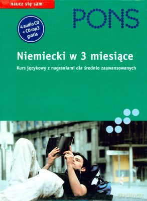 Niemiecki W 3 Miesiące Kurs Językowy Dla Średnio Zaawansowanych (twarda) [KSIĄŻKA]+[5CD]5[CD]