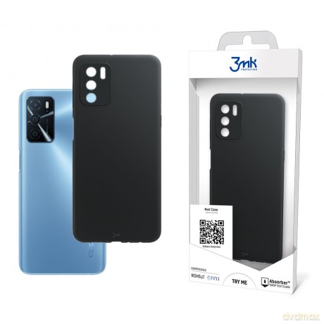 Oppo A16/A16s - 3mk Matt Case black