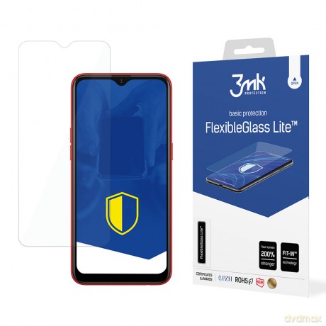 Oppo A1k - 3mk szkło hybrydowe
