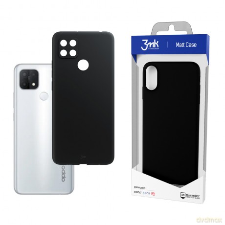Oppo A35 - 3mk Matt Case black