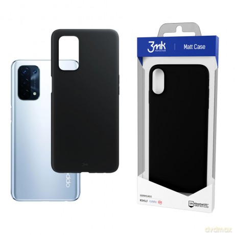 Oppo A74 5G/A54 5G - 3mk Matt Case black