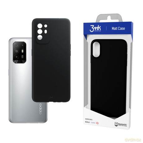 Oppo F19 Pro+ 5G - 3mk Matt Case black