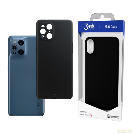 Oppo Find X3 Pro 5G - 3mk Matt Case black