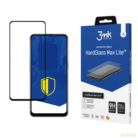 Oppo K9 5G Black - 3mk szkło hybrydowe