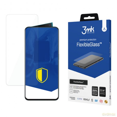 Oppo Reno - 3mk szkło hybrydowe