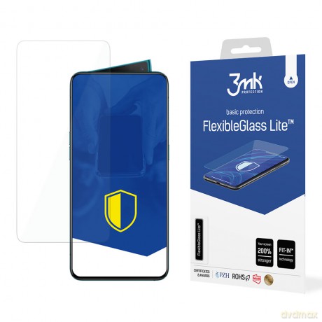 Oppo Reno 2 - 3mk szkło hybrydowe