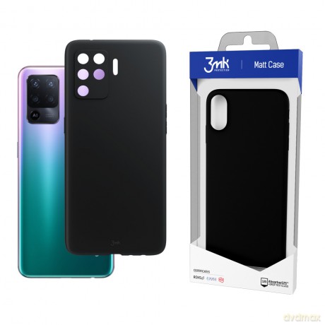 Oppo Reno 5 F - 3mk Matt Case black