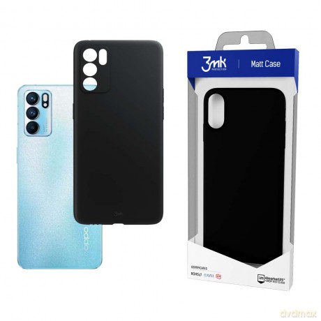 Oppo Reno 6 5G - 3mk Matt Case black