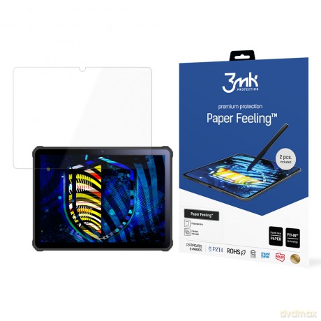 Oukitel RT1 - 3mk Paper Feeling 11'' folia ochronna