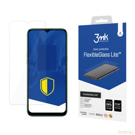 Realme 5i - 3mk szkło hybrydowe