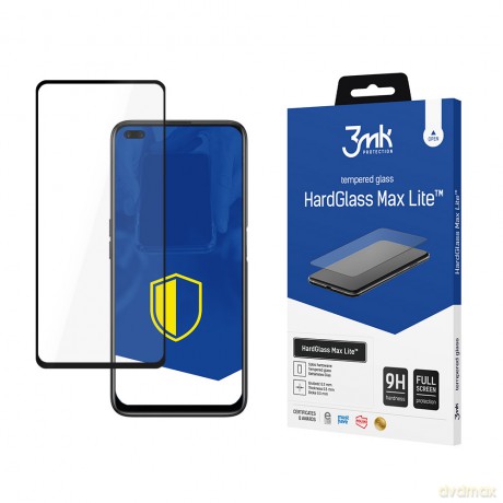 Realme 6 Pro Black - 3mk szkło hybrydowe