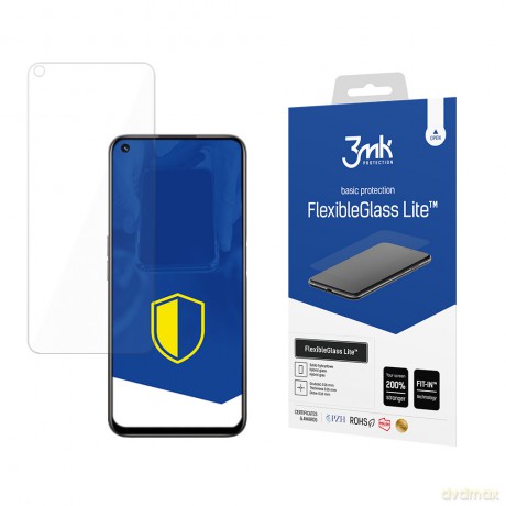 Realme 8i - 3mk szkło hybrydowe