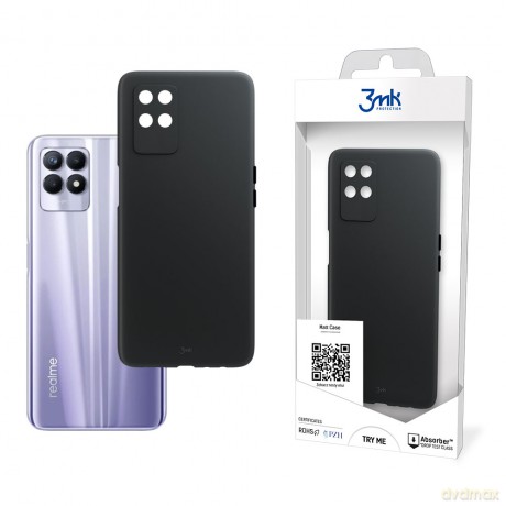 Realme 8i - 3mk Matt Case black