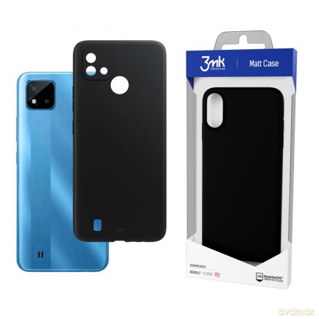 Realme C20A - 3mk Matt Case black