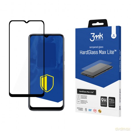 Realme C25 Black - 3mk szkło hybrydowe