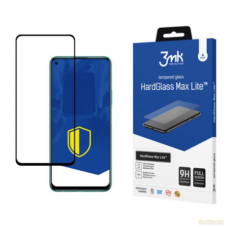Realme Q3 Pro 5G Black - 3mk szkło hybrydowe