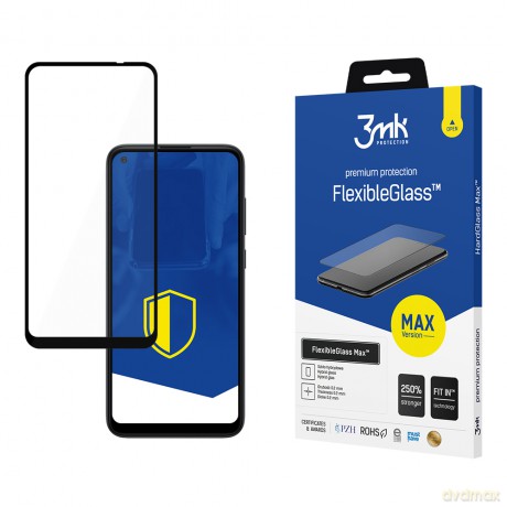 Samsung Galaxy A11 Black - 3mk Max szkło hybrydowe