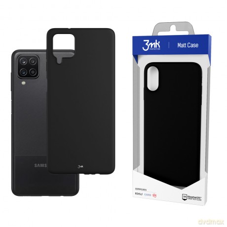 Samsung Galaxy A12 - 3mk Matt Case black