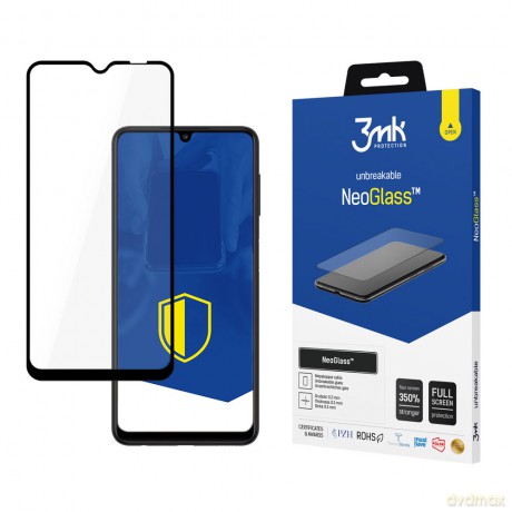 Samsung Galaxy A22 5G Black - 3mk NeoGlass szkło hartowane