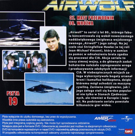 Airwolf 19 (odcinki 37-38) [DVD]
