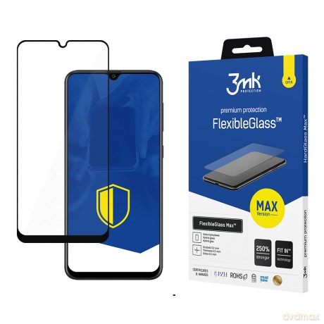 Samsung Galaxy A50s Black - 3mk Max szkło hybrydowe