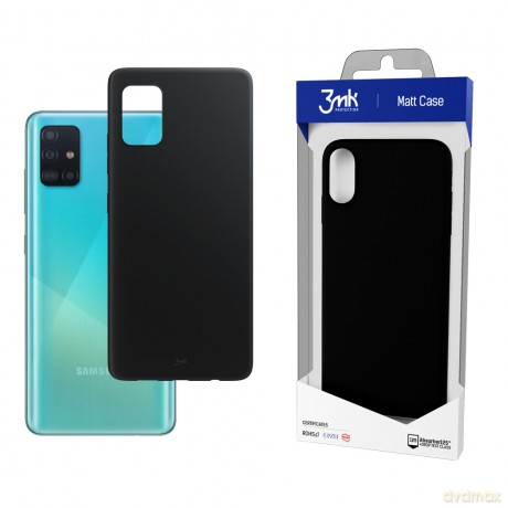Samsung Galaxy A51 4G - 3mk Matt Case black
