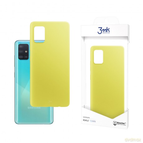 Samsung Galaxy A51 4G - 3mk Matt Case lime