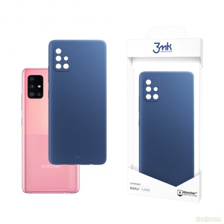 Samsung Galaxy A51 5G - 3mk Matt Case blueberry