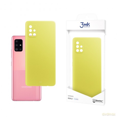 Samsung Galaxy A51 5G - 3mk Matt Case lime