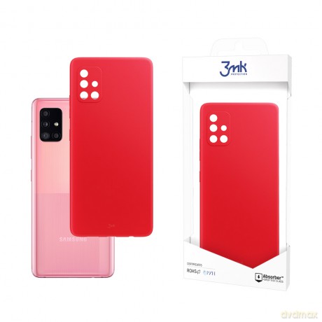Samsung Galaxy A51 5G - 3mk Matt Case strawberry