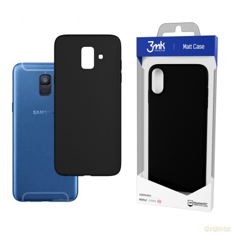 Samsung Galaxy A6 - 3mk Matt Case black