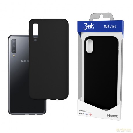 Samsung Galaxy A7 2018 - 3mk Matt Case black