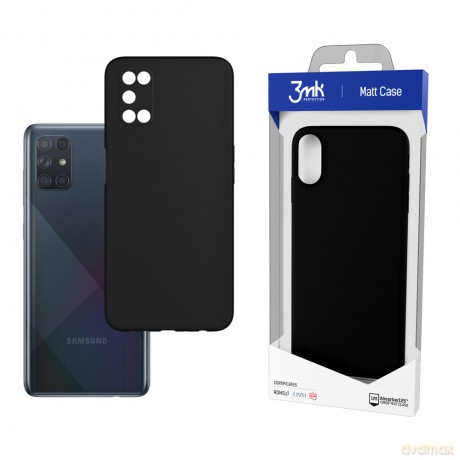 Samsung Galaxy A72 4G - 3mk Matt Case black