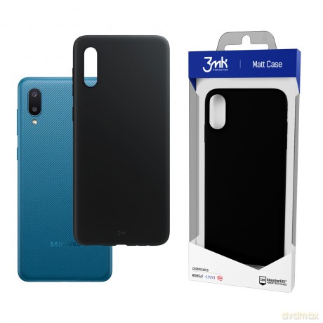 Samsung Galaxy M02 - 3mk Matt Case black