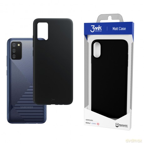 Samsung Galaxy M02s - 3mk Matt Case black