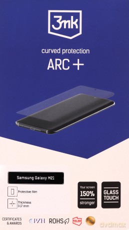 Samsung Galaxy M21 - 3mk ARC+ folia ochronna