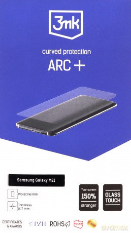 Samsung Galaxy M21 - 3mk ARC+ folia ochronna