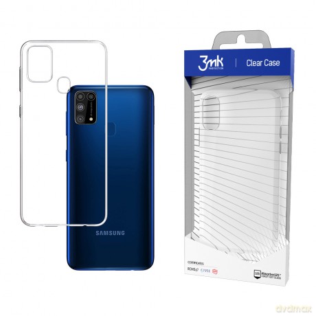 Samsung Galaxy M31/M31 Prime - 3mk Clear Case