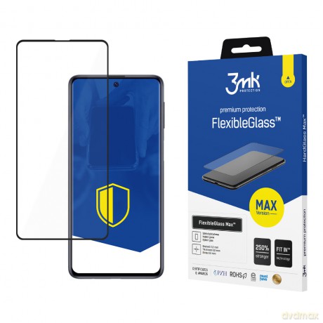 Samsung Galaxy M31s Black - 3mk Max szkło hybrydowe