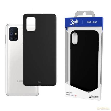 Samsung Galaxy M51 - 3mk Matt Case black