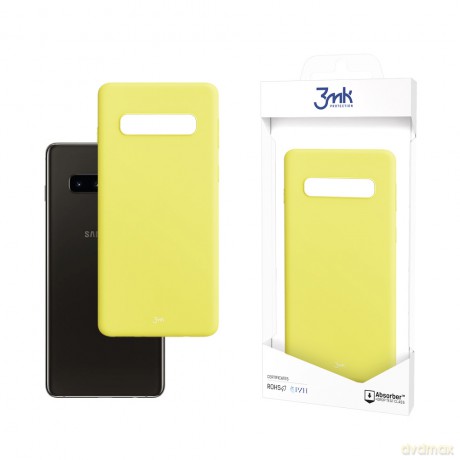 Samsung Galaxy S10 - 3mk Matt Case lime