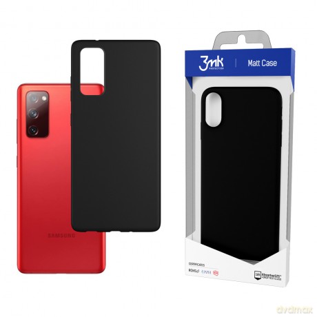 Etui Matowe do Samsung Galaxy S20 FE 5G - 3mk Matt Case black