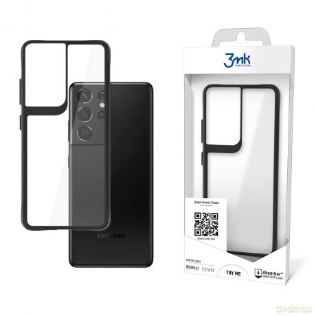 Etui do Samsung Galaxy S21 Ultra 5G - 3mk Satin Armor Case+