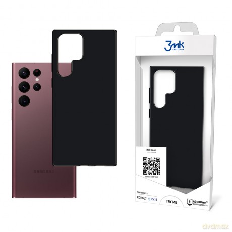 Samsung Galaxy S22 Ultra - 3mk Matt Case black