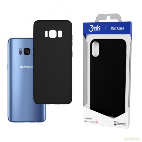 Samsung Galaxy S8 Plus - 3mk Matt Case black