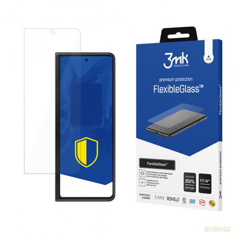 Samsung Galaxy Z Fold 3 5G (Front) - 3mk szkło hybrydowe