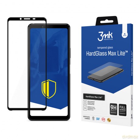 Sony Xperia 10 II Black - 3mk szkło hybrydowe